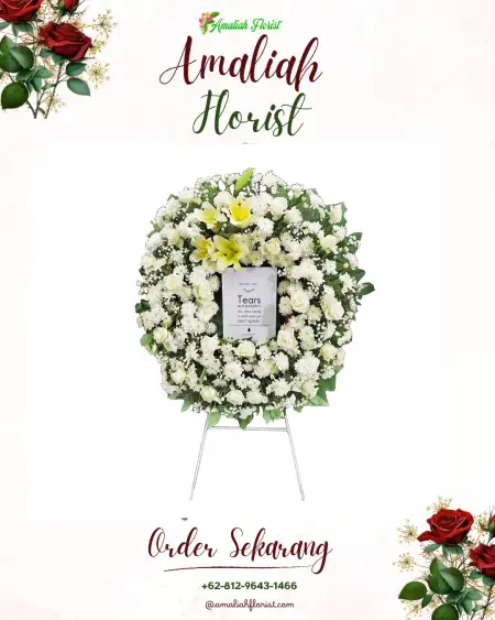 Krans Bunga Duka Kanci Kulon